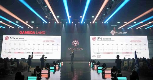 Sự kiện ra mắt dự án Eaton Park thu hút hơn 2.700 người tham dự