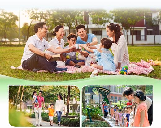 Eaton Park tiếp tục theo đuổi triết lí xanh của Gamuda Land