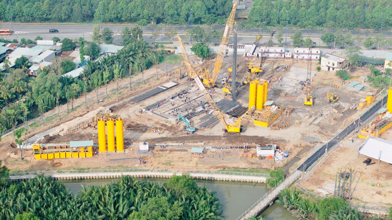 Hình ảnh thực tế tại dự án Eaton Park cập nhật mới nhất