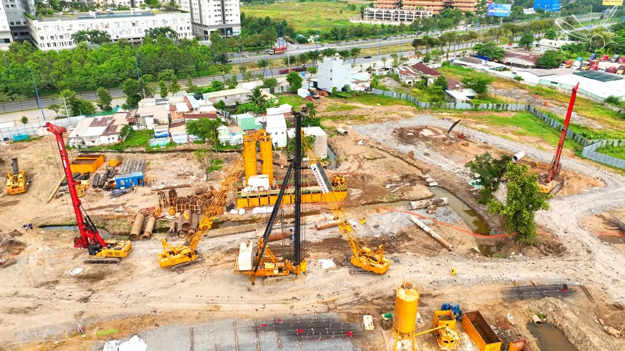 Hình ảnh thực tế tại dự án Eaton Park cập nhật mới nhất