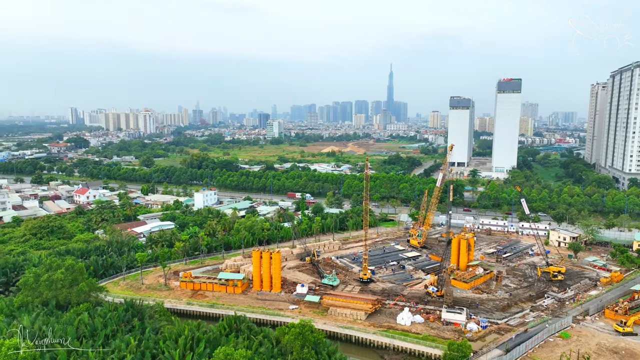 Hình ảnh thực tế tại dự án Eaton Park cập nhật mới nhất