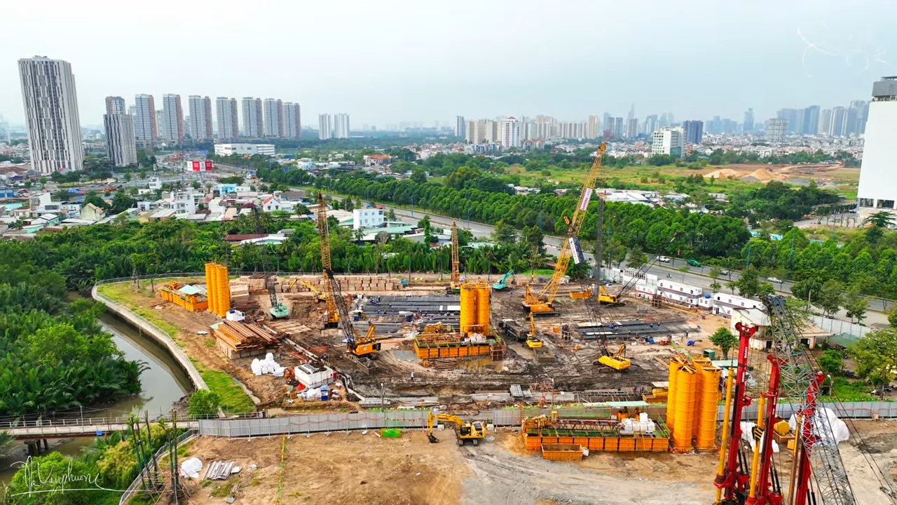 Hình ảnh thực tế tại dự án Eaton Park cập nhật mới nhất