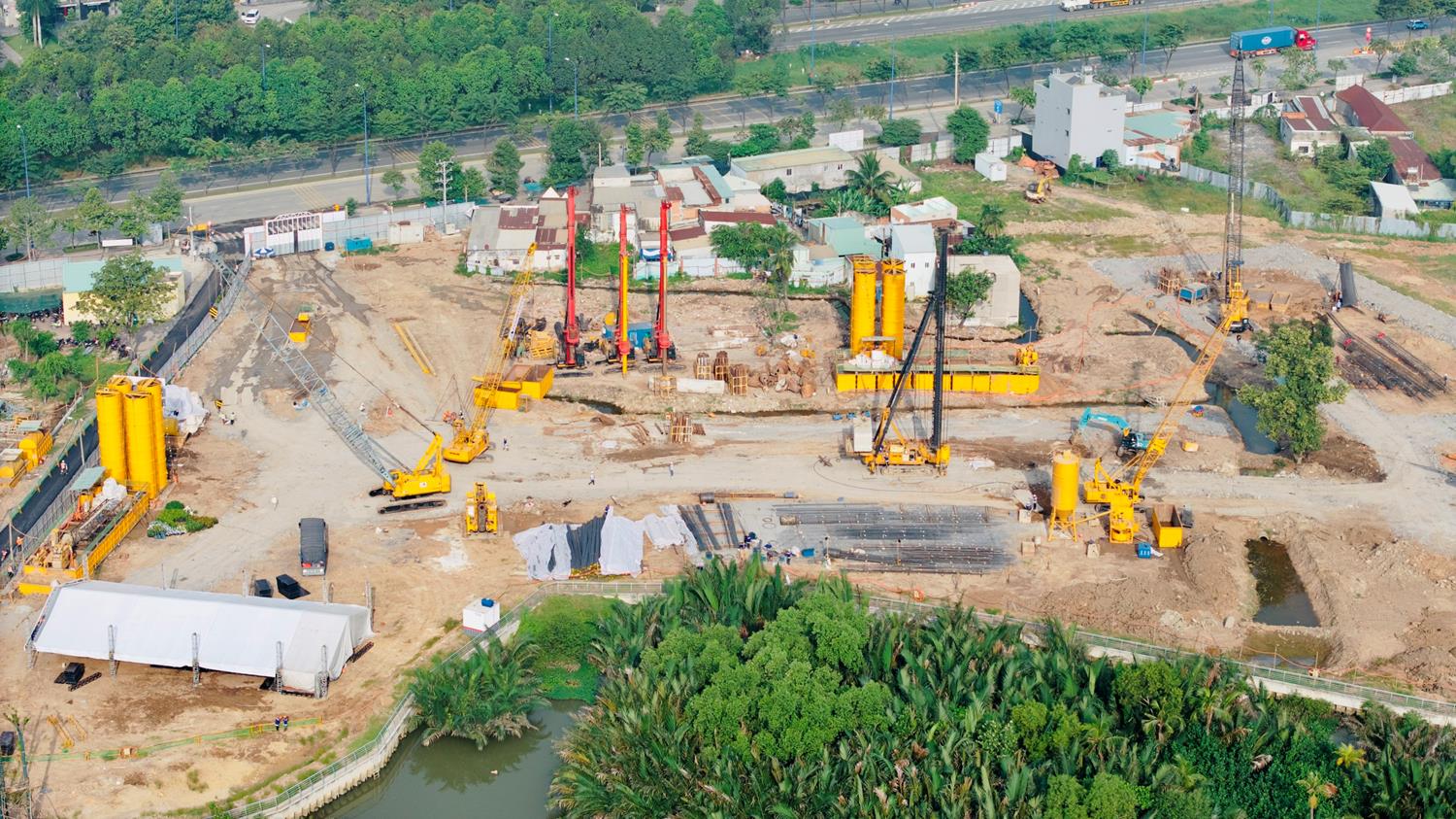 Hình ảnh thực tế tại dự án Eaton Park cập nhật mới nhất