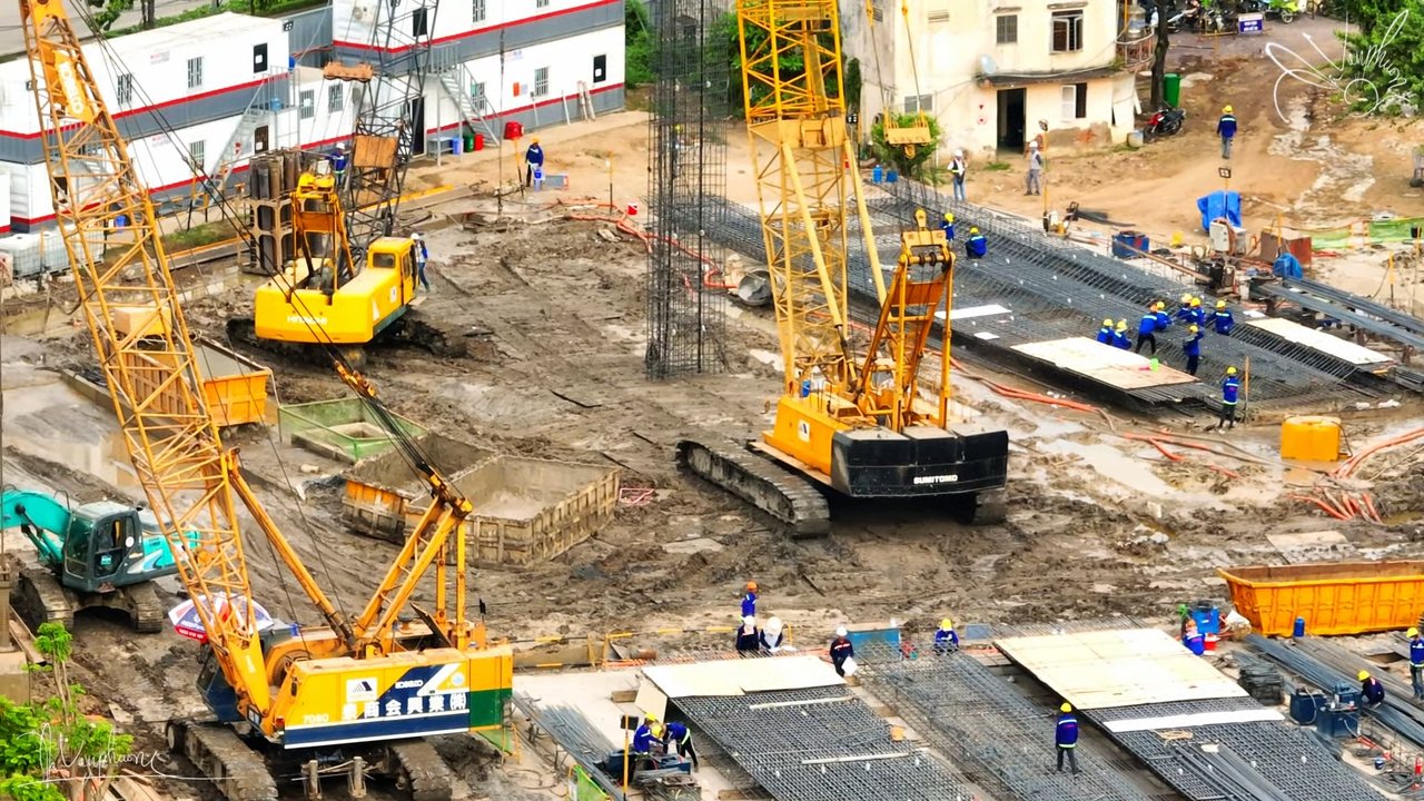 Hình ảnh thực tế tại dự án Eaton Park cập nhật mới nhất